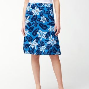 NEW Tommy Bahama Jersey Linen Floral Skirt